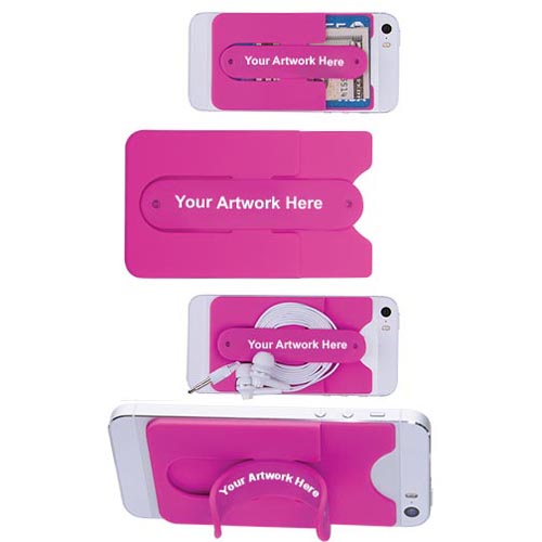 Customized 3-in-1 Cell Phone Card Holders